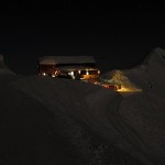 Wormser Hütte bei Nacht
