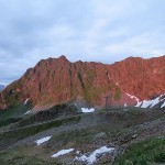 Sonnenuntergang am Hochjoch